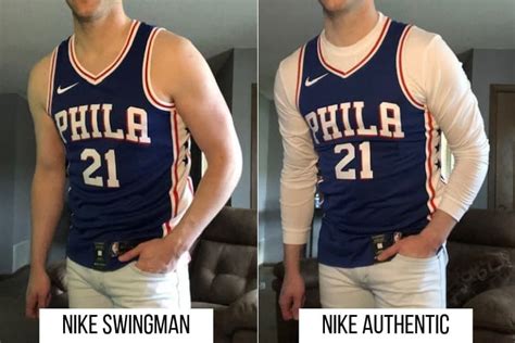 Swingman vs Authentic NBA Jerseys (Comparison with Photos)